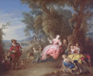The Swing (olje på lerret)