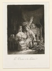 La vertu au cabaret (Dyden i kabareten) og Le charretier et la laitiere (The Carter and the Dairywoman)