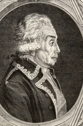 Grev Nicolas Luckner, gravert av Pannemaker-Ligny, fra 