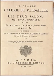 The Grand Gallery of Versailles, og de to medfølgende salongene (The Grand Gallery of Versailles og Two Accompanying Salons)