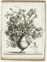 Bloemenvaas Books of Several Vazes of Flowers laget etter Natural (serietittel)