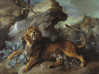 Løven og fluen, 1732
