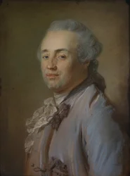 Abel Francois Poisson de Vandieres, markis de Marigny (1727-1781), av Perronneau, Jean Baptiste (1715-1783). Pastell på Bristol-tavle. Mål: 64x50 cm. Nationalmuseum Stockholm