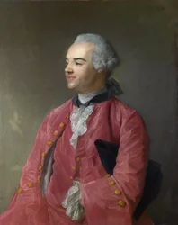 Perronneau, Jean-Baptiste (1715-1783) Portrett av forfatteren Jacques Cazotte (1719-1792) Olje på lerret ca 1760 National Gallery, London 92,1x73