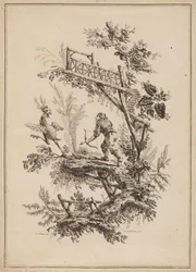 Plate 12, fra "Suite of Twelve Fishermen and Hunters"