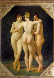 De tre nådene. Maleri av Jean Baptiste Regnault (1754-1829)