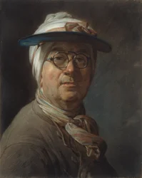 1984.61 - Selvportrett med visir