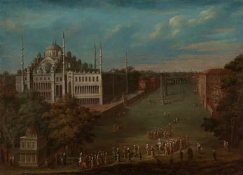 Storvesiren krysser Atmeydan? (Hesteplassen), 1720-37