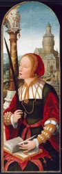 Saint Barbara, ca. 1520.