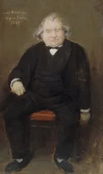 Portrett av Ernest Renan 1823-1892, 1889.