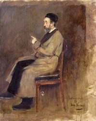 Portrett av J. J. Weiss (1827-1891)