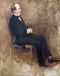 Portrett av John Lemoine (studie for Hansard)