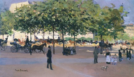 Promenade på en søndag ettermiddag, Paris