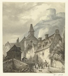 Utsikt over la Roche-Guyon