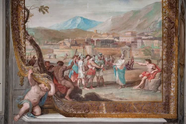 Bacchus, Lycurgus og Hermes Trismegistus