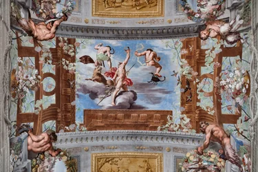 Bacchus plasserer Ariadnes krone blant stjernebildene