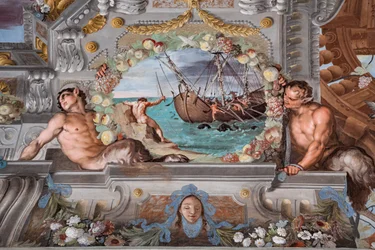 Bacchus forvandler piratene til delfiner