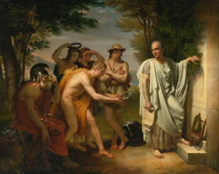 Horace ved Virgils grav