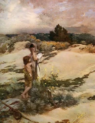 Hagar og Ismael, 1880, 1912.