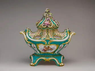 Sevres potpurri vase