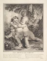 The Cheerful Cupids, 1750.
