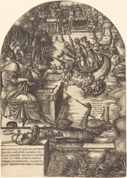 Jean Duvet som den hellige Johannes evangelisten