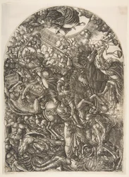 Saint John ser de fire ryttere, fra Apocalypse.n.d.