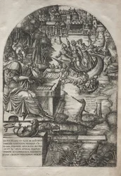 The Apocalypse: Dyne Studying the Apocalypse, 1555.