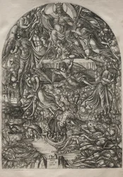 Apokalypsen: Åpningen av det syvende seglet, 1546-1556.