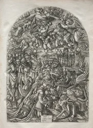 Apokalypsen: Kvinnen kledd med solen, 1546-1556.