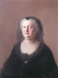 Elisabeth Christine av Braunschweig-Wolfenbüttel, keiserinne av Tyskland (1691-1750), hustru til den tysk-romerske keiseren Karl VI (1685-1740), 1743-44