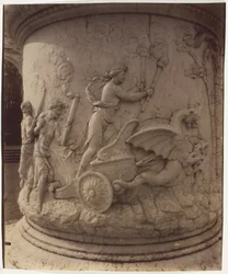 Versailles, bortføring av proserpin av Pluto av Girardon, (detalj)