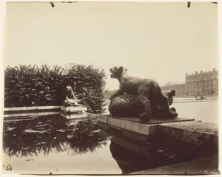 Versailles, Daggryets fontene, (Tigeren som dreper en bjørn av Houzeau)