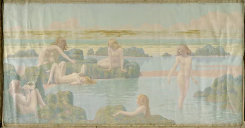 Havhagen, ca. 1910 (olje på lerret)