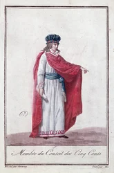 Medlem av rådet for de fem hundre under Directoire-perioden, 1795-99