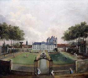 Utsikter over Château de Mousseaux og hagene