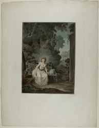 Madame Dugazon i operaen "Nina, ou La folle par amour" (Nina, eller kvinnen gal av kjærlighet)