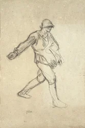 Studie for "The Sower"