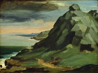 The Rock of Catel, eller The Cliffs of The Hague, 1844
