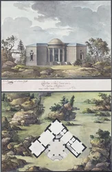 Paviljong i den engelske hagen, 1795