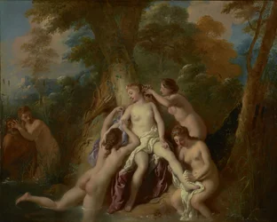 Diana og hennes badende nymfer, 1722-4