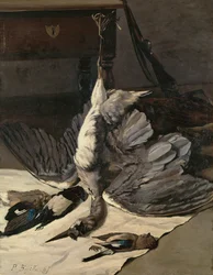 Stilleben med Heron, 1867