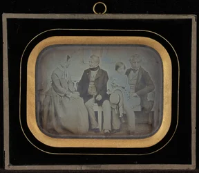 Portrett av M. & Mme. Eynard og M. de Regny med sønnen