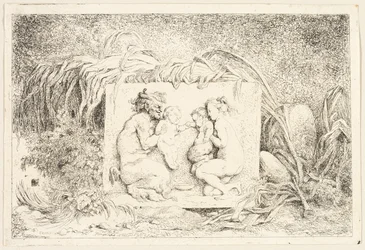 Satyrfamilien fra Bacchanales, eller Satyrlekene