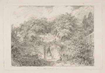 Den lille parken, ca. 1763.