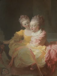 De to søstre, ca. 1769-70.