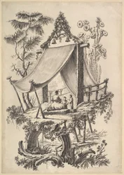 Trehytte, 1773.