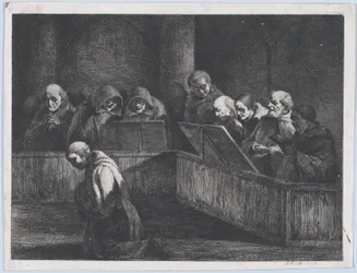 Monks Chanting, 1795.