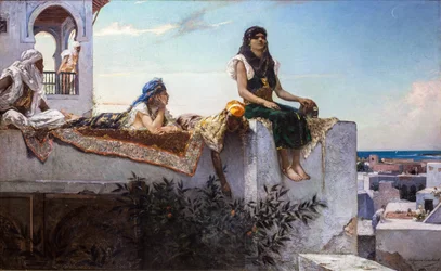 Kveld på terrassene (Marokko)