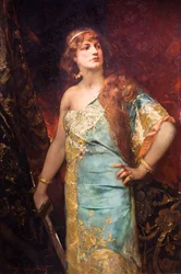 Judith, ca. 1885 (olje på lerret)